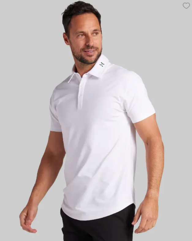 White w/Green Logo