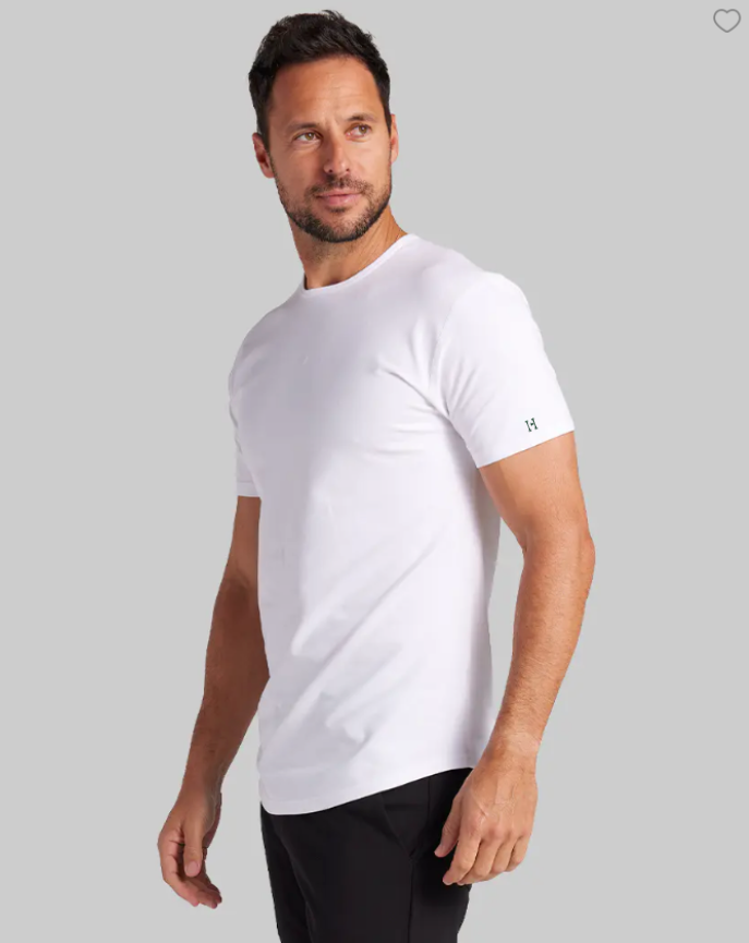 White w/Green Logo
